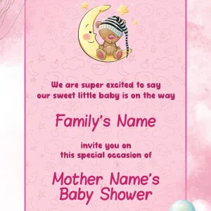 Little Princess Baby Shower Invitation