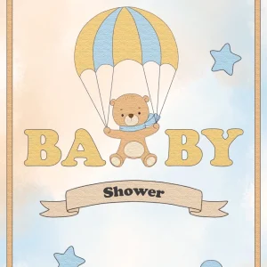 Little Explorer Baby Shower Invitation