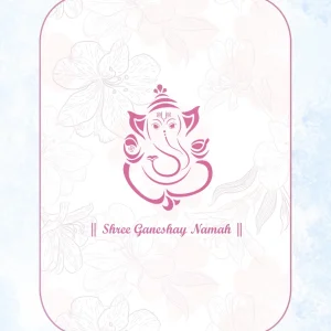 Blossom Palace Engagement Invite