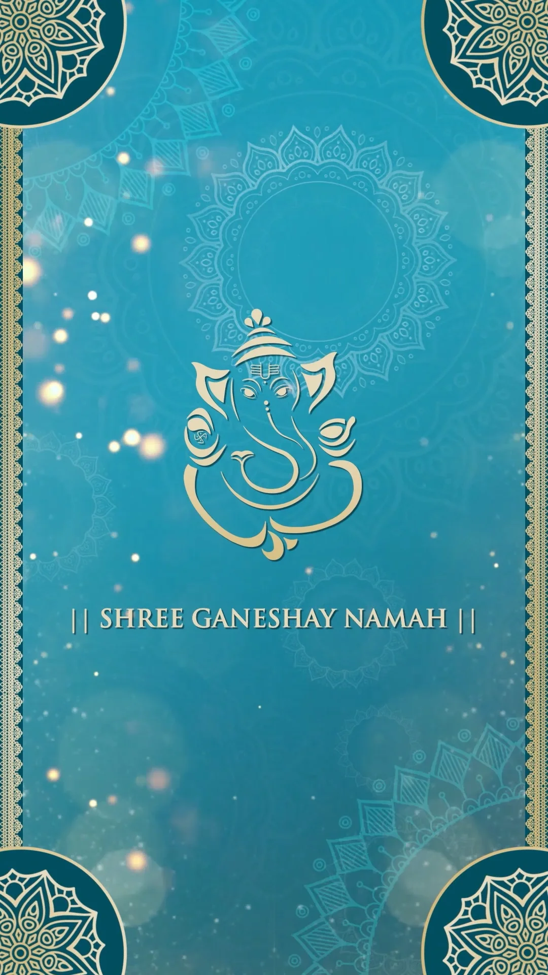 Royal Aura Engagement Invitation