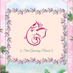 Blossom Garden Wedding Invitation