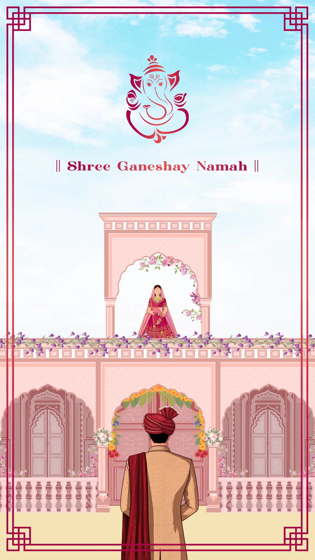 Royal Promise Wedding Invitation