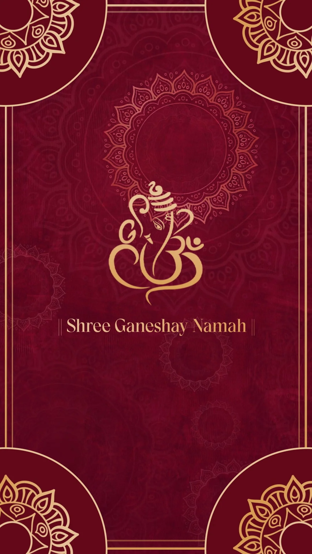 Royal Vermilion Wedding Invitation