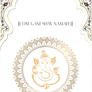 Royal Ivory Wedding Invitation